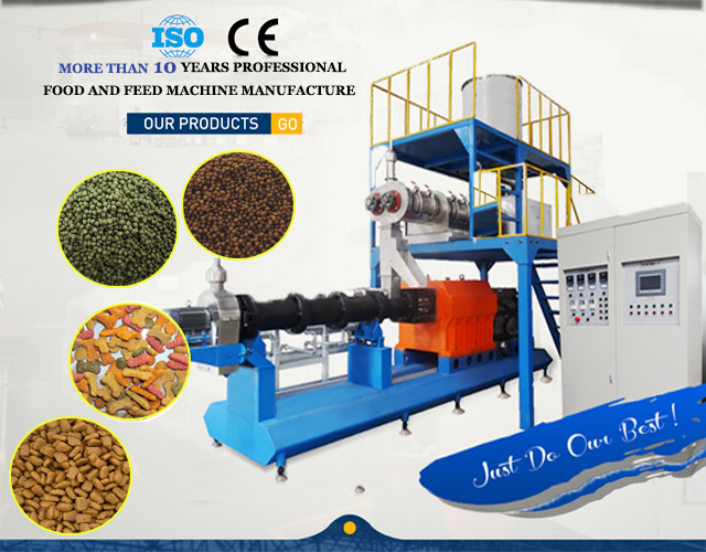 pet/fish feed machine