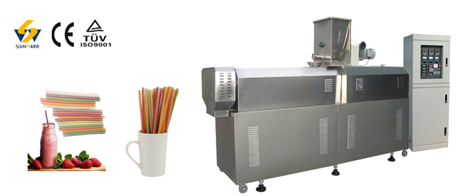 Eco-friendly degradable  rice drinking straw machine