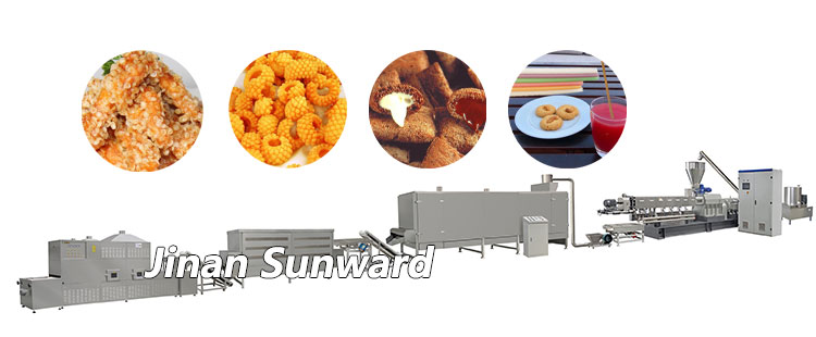 snacks processing line