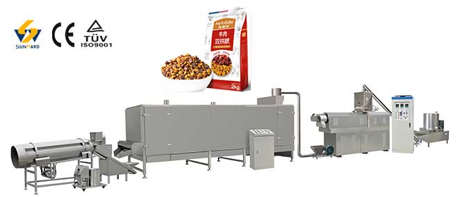 DOG FOOD MANUFACTURING PROCESS LINE