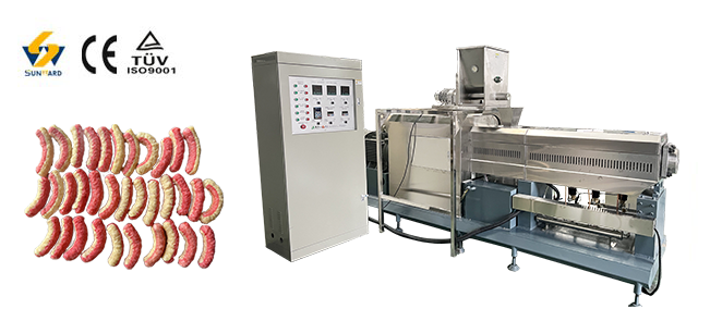 Two-color Puffed Food Extruder