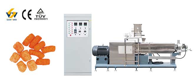 Three-screw extruder