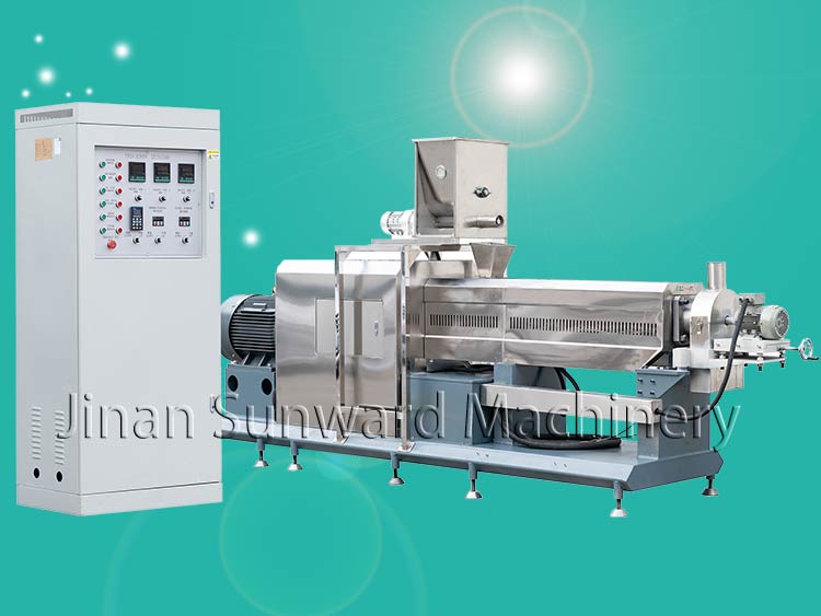 three screw food extruder