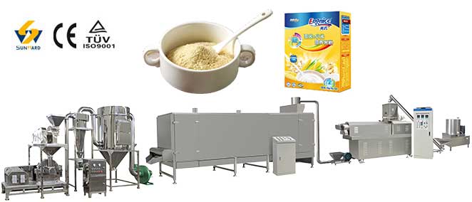 Denaturated Starch Nutrition Powder Processing Line