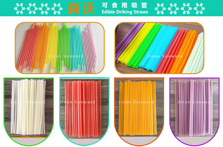 edible rice drinking straws